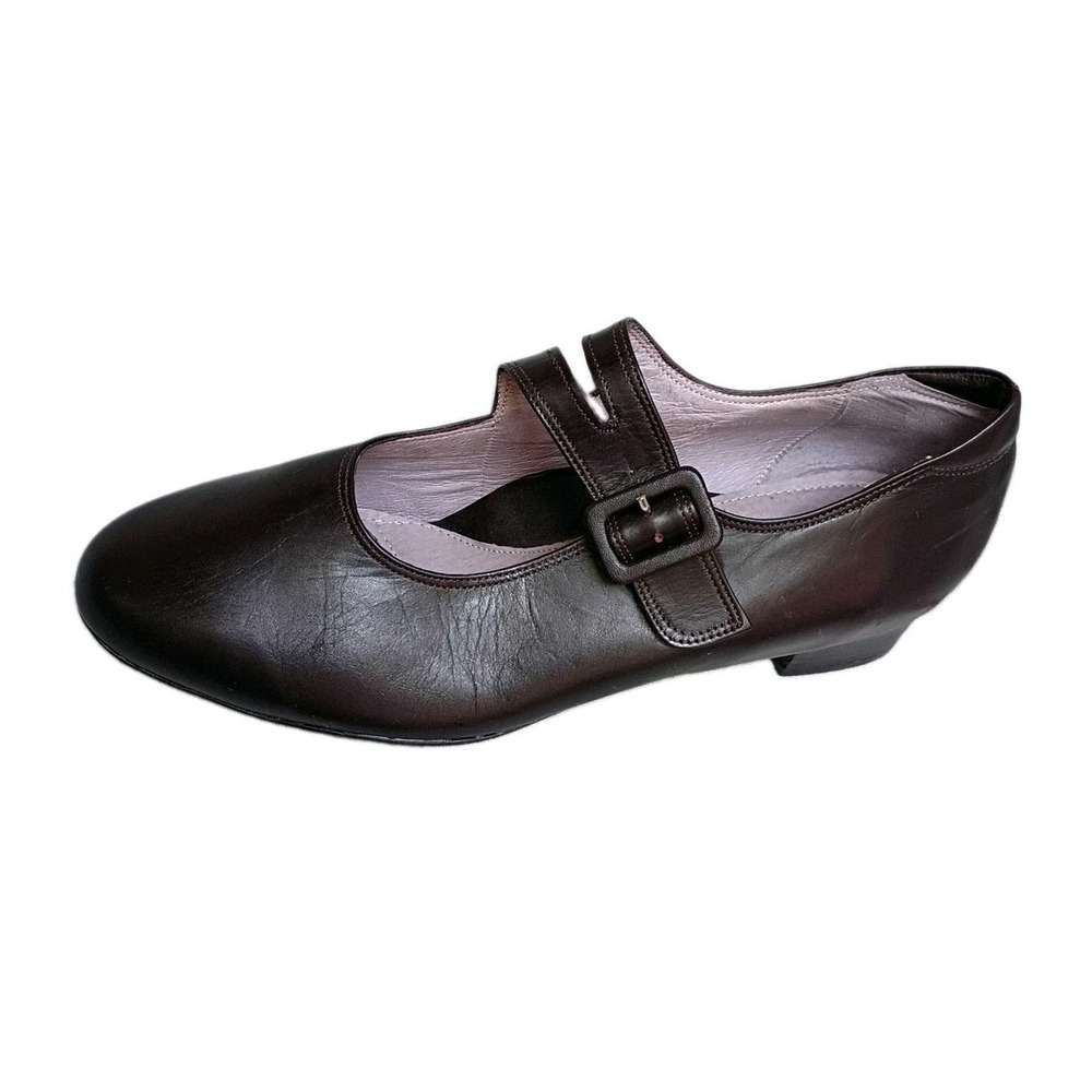 BeautiFeel Katherina Pump Brown Leather Comfort Mary Jane Size 42 11 6625